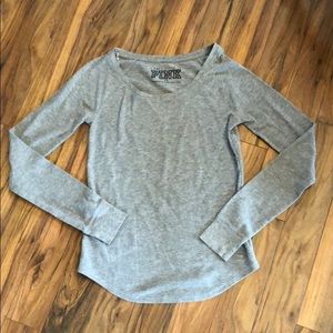 Grey Victoria’s Secret PINK top